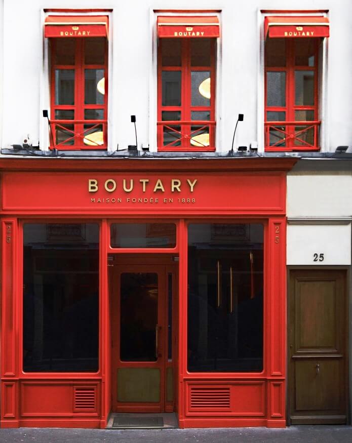 Paris, Saint-Germain des Près, restaurant bar à caviar.