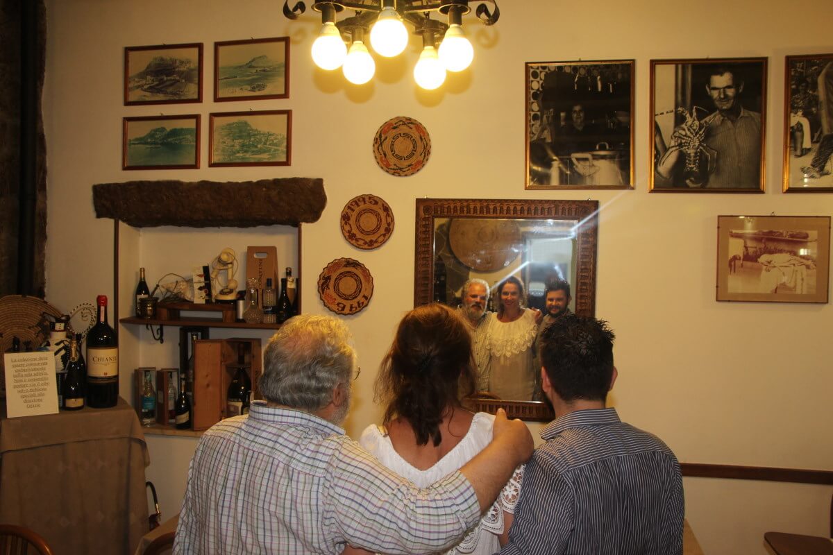 Italie, Sardaigne, Castelsardo, Niccolo & Gianni Pinna, Amélie.