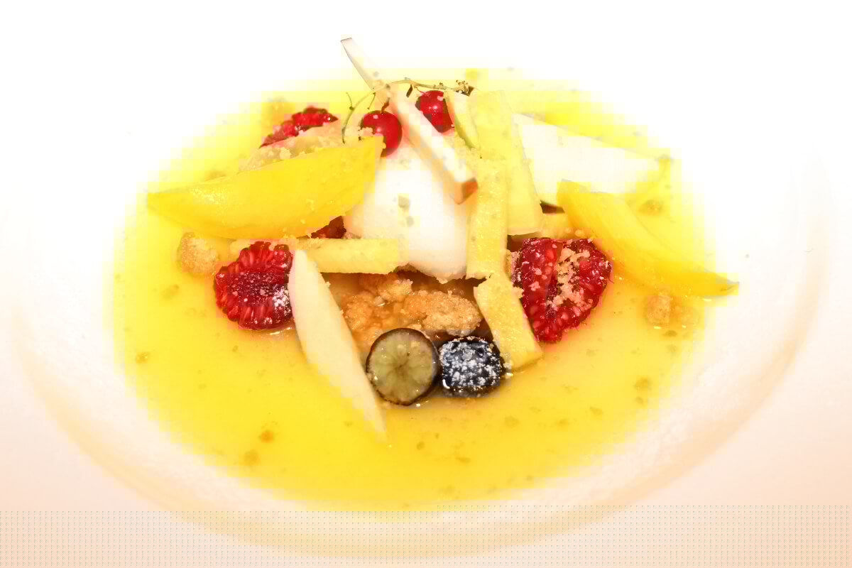 Italie, Ligurie, Riviera dei Fiori, restaurant, Michelin, La Conchiglia, Giaccomo Ruffoni, Loris Dolzan, A tavola con l'olio nuovo, oliva tagiasca. 5 F